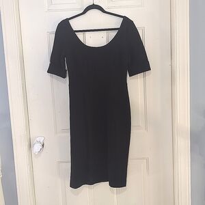 Diane Von Furstenberg Black Cocktail Dress
